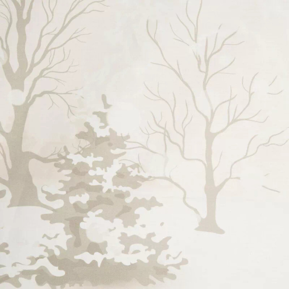 Biancheria da letto natalizia a fiocco di neve in microfibra Eurofirany, morbida, leggera e di facile manutenzione, con chiusura a zip