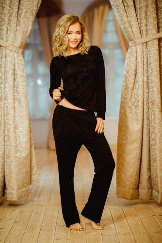 Pangkor Set pigiama donna Kalimo - nero