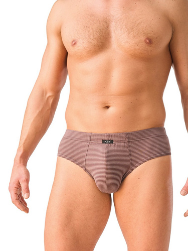 Slip da uomo Key MPP 273 B26 in cotone, aderenti, con elastico largo