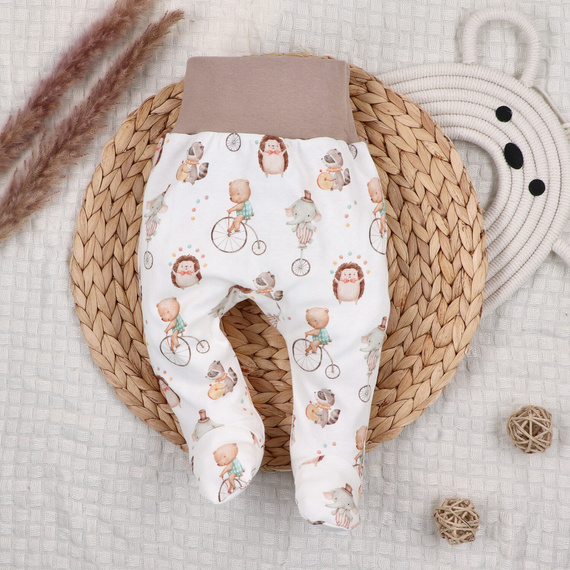 ABK-0049 Completo Neonato Circus Nini in Cotone Organico 4 pezzi