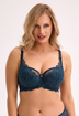 Reggiseno semi-imbottito blu