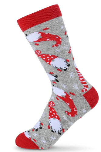 SKCH01 Calzini natalizi Be Snazzy light ash 1-cotone, fantasia, cuciture piatte