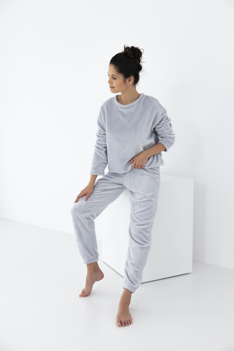 Pigiama da donna Esme Soft Sensis - grigio