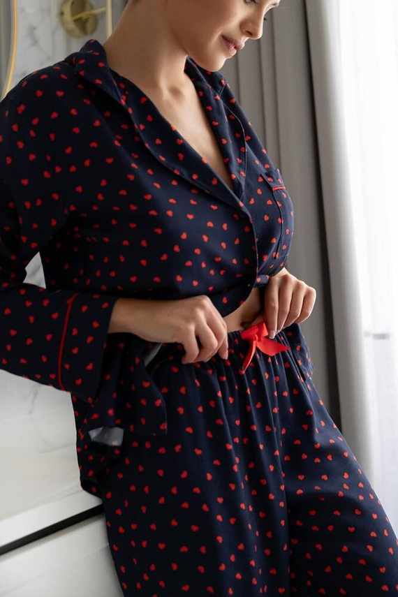 Sophia Pigiama donna Sensis - blu navy