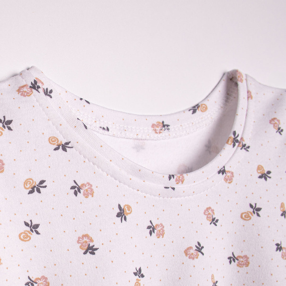 220037 Completo per bambina: maglietta + pantaloncini Nicol, cotone, set estivo