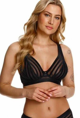 2412 Reggiseno bralette morbido Lupoline-nero
