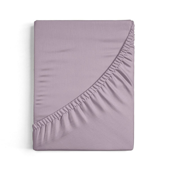 Prześcieradło Jersey 4 Eurofirany con angoli in cotone elastan 190 g/m² rosa cipria