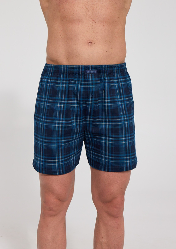 Boxer da uomo Cornette Comfort 002/351, 008/351 – blu navy, 100% cotone