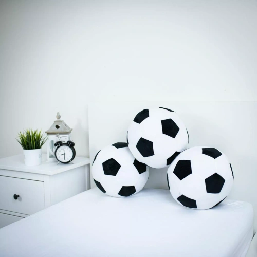 Cuscino palla da calcio 3D Jerry Fabrics 30 cm morbido da calcio JF24