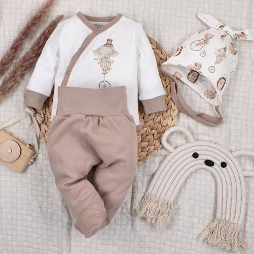 ABN-5591 Pantofole per bambini Circus Nini - 100% cotone biologico, morbide e anallergiche