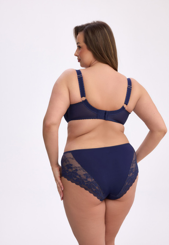 BSM 1058 Sonia Reggiseno semiimbottito maxi Gaia - blu