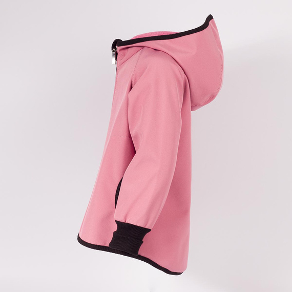 229001 Nicol Giacca softshell bambina con cappuccio, pile, riflettente