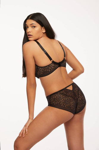 SC-857 Reggiseno morbido Mandala III Kinga nero