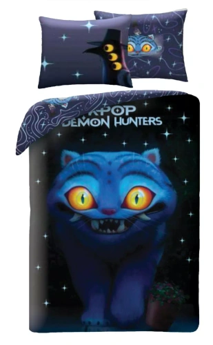 Biancheria da letto K-POP Demon Hunters 140x200 microfibra 80 g/m² + 70x90