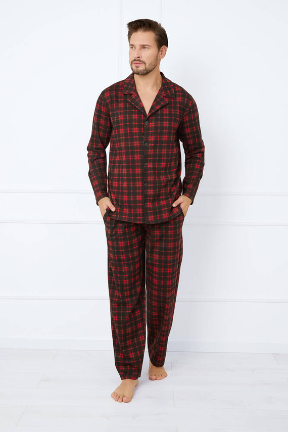 Nicolas Pigiama uomo manica lunga, pantaloni lunghi Moda italiana - stampa