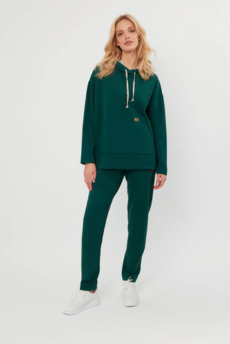 Lagos Pantalone da donna Moda italiana - c. verde