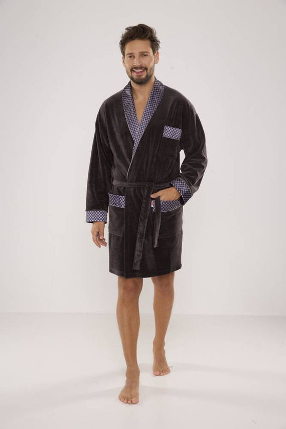 772 Accappatoio Bonjour da uomo in forex - grafite