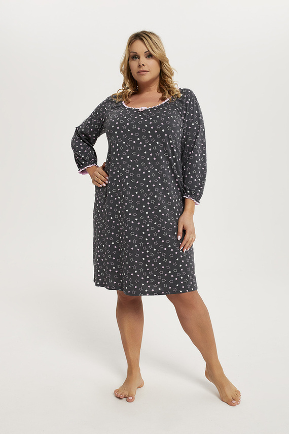 Antilia Camicia da notte con maniche a 3/4 Moda italiana - stampa