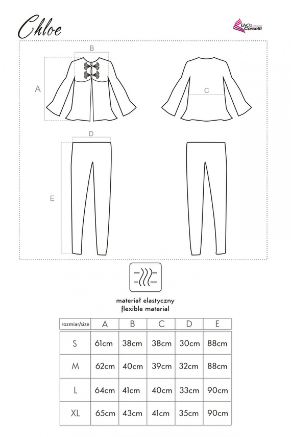 Chloe LC 90038 Pigiama donna LivCo Corsetti Moda