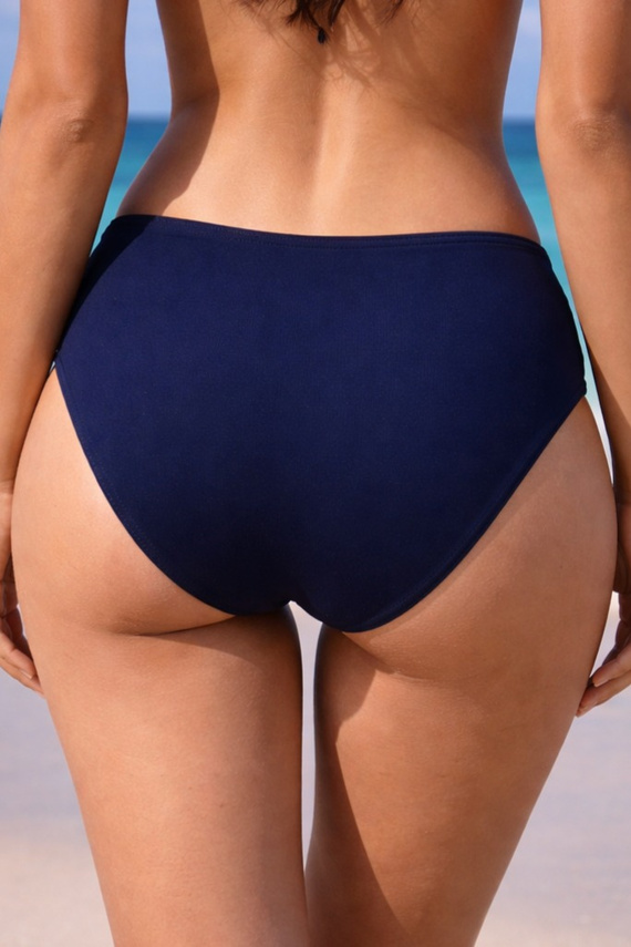 Slip bikini vita alta Blue Panther II 20007 Mediolano blu