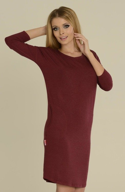 543 Camicia da notte Paula manica 7/8 - melange chiaro