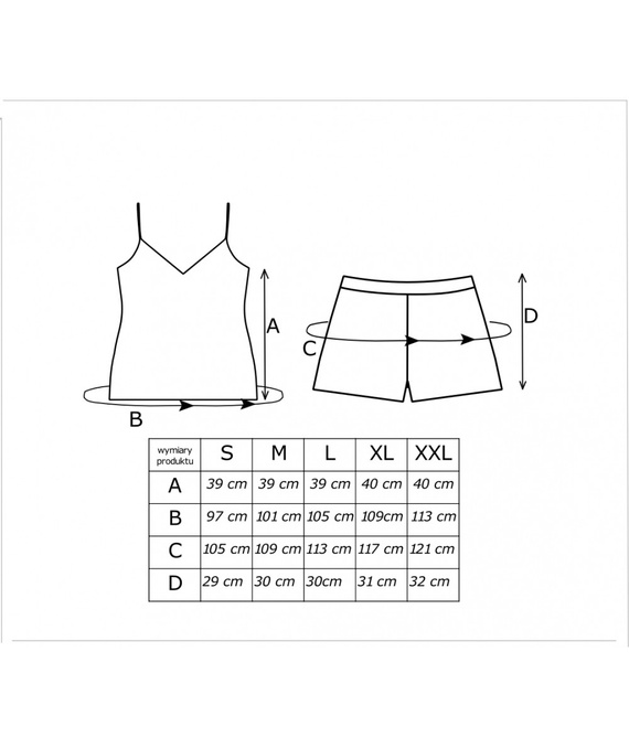 Donna Zoya pigiama donna – scollo V, leopardato, viscosa