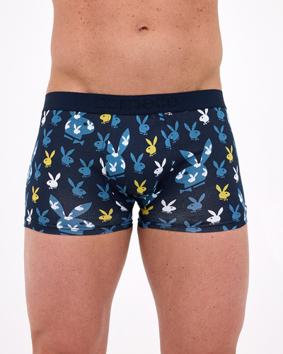 508/161 Boxer da uomo High Emotion - blu navy, cotone