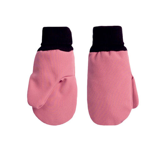 229070 Guanti bambini Nicol Softshell impermeabili con pile - rosa