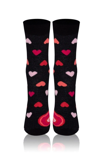 M30D Serce Calze lunghe da uomo Moda Italiana - nero