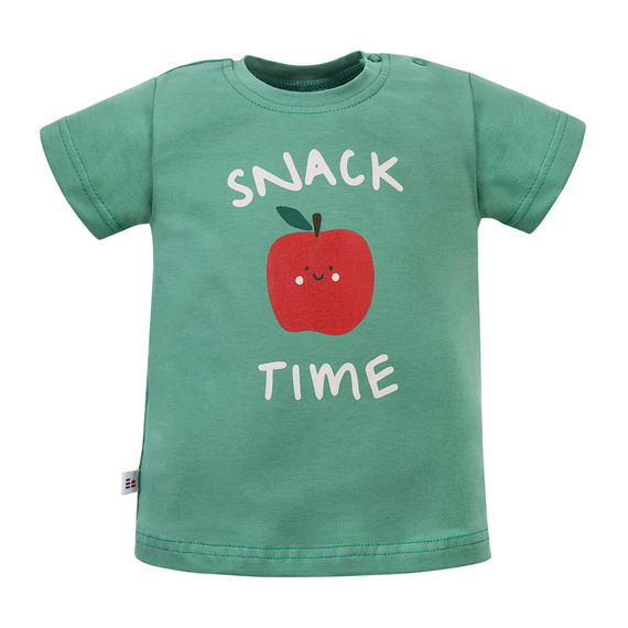 T-shirt bambino Eevi Snack Time cotone elastico comoda