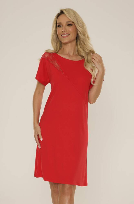 737 Camicia da notte Velar Forex - rosso