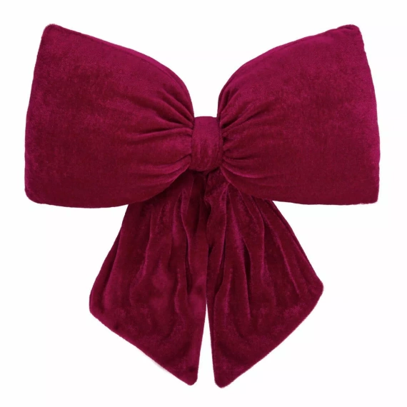 Cuscino di Natale Cocard Spod Igły i Nitki - cuscino di velluto marrone, certificato Oeko-Tex