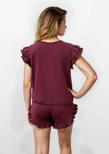 Pigiama donna Dkaren Lulu 2 cotone set shorts comodo leggero