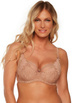 Reggiseno semi-imbottito moka