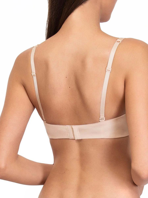 1580 Reggiseno push-up Fantastic - a fascia, microfibra Sielei beige