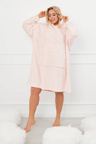 Runa Camicetta con cappuccio da donna Moda italiana - rosa