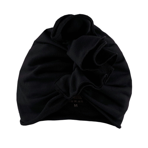 Simply Comfy turbante nero 100% cotone Eevi