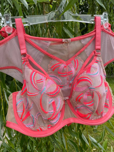 19228 Sunset Soft - Reggiseno in pizzo morbido, elegante, confortevole Mediolano