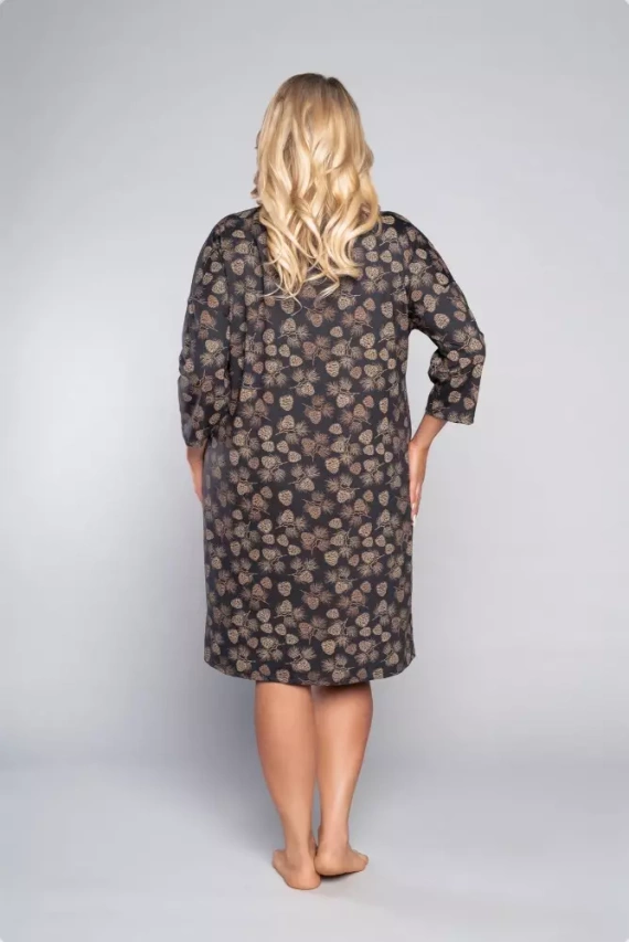 Pinnia camicia 3/4 donna Italia Fashion - stampa