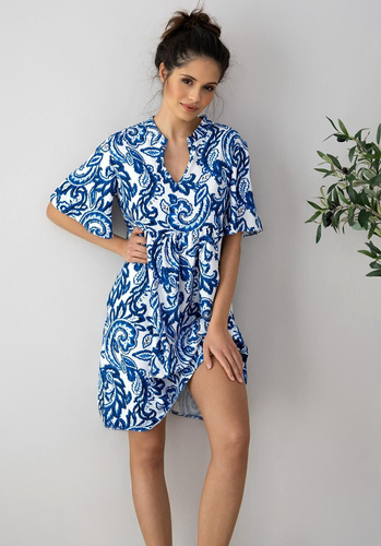 Camicia da notte Luna di Sensis - verde ecru