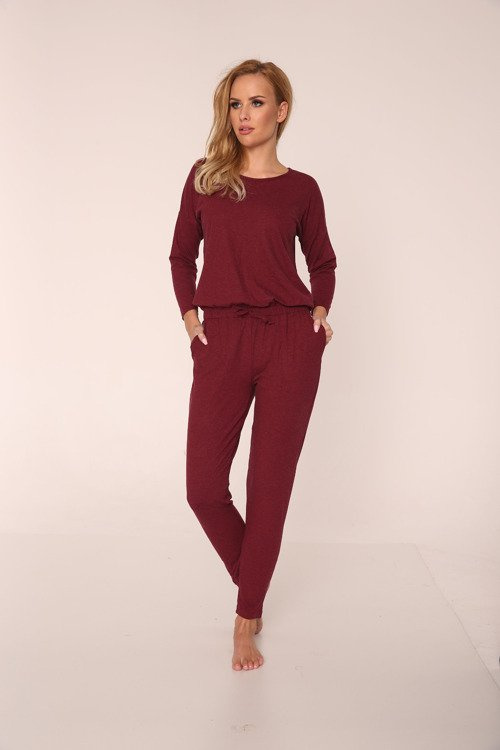 305 Tuta pigiama da donna Paula - marrone