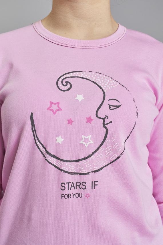 Pigiama Antilia per bambine Moda italiana - rosa/stampa