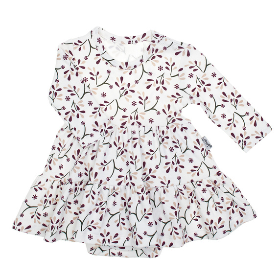 217159 Abito-corpo Alisa Nicol - cotone, manica lunga, fantasia floreale