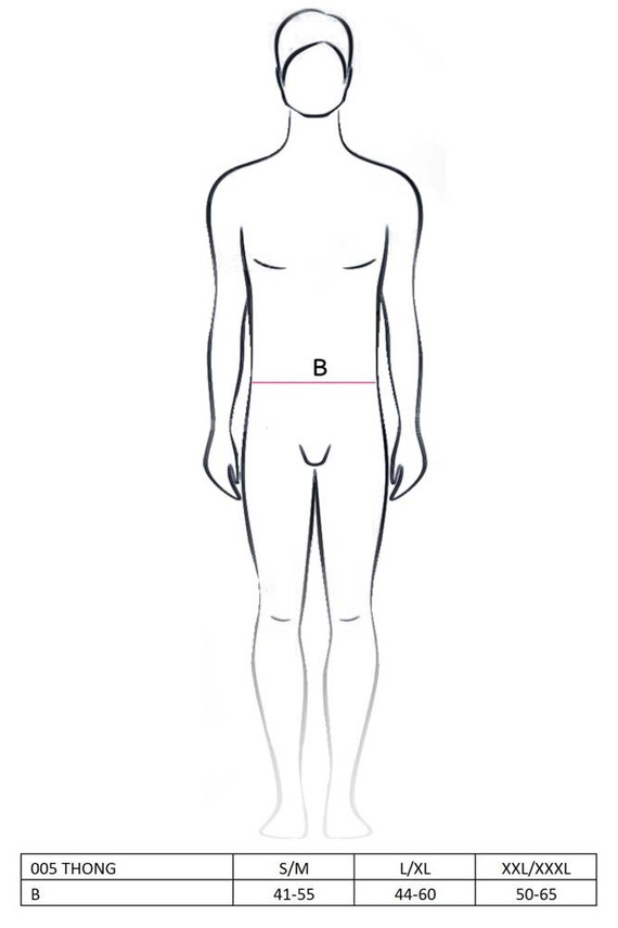 005 Perizoma da uomo Passion nero