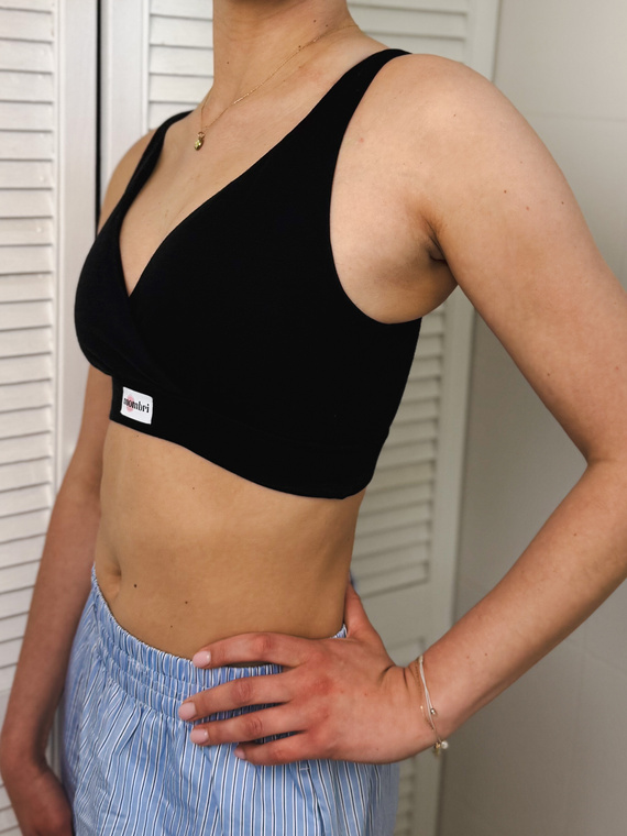 Milk&Love Mombri Klasyk reggiseno allattamento impermeabile black