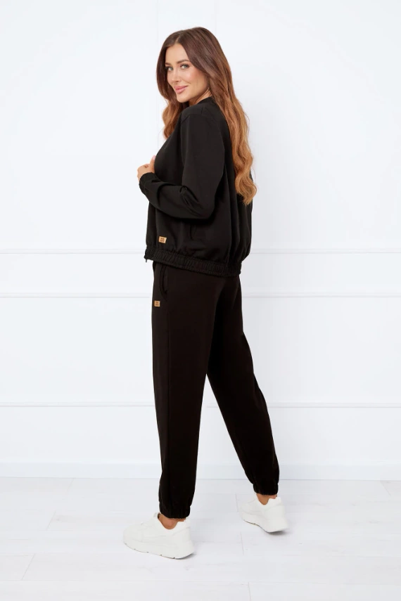 Caro Giacca bomber da donna Moda italiana - nero