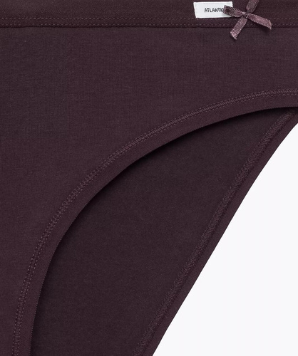 Figs 3CLP-002 Sport Atlantic - cotone, taglio classico, 3 pezzi per scatola beige/vino/viola