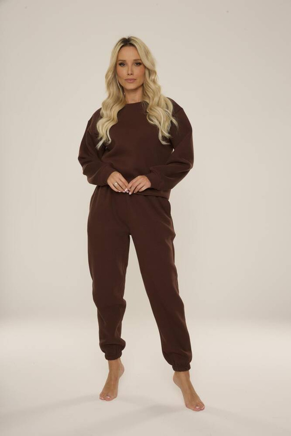 812 Tuta da ginnastica Indigo Forex donna - cioccolato