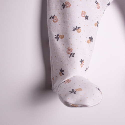 220009 Pantaloni neonato "Ola" Nicol – cotone morbido con piedini