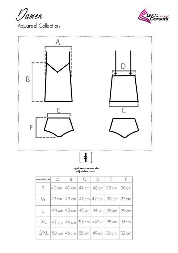 Damen Donna LivCo Corsetti Moda